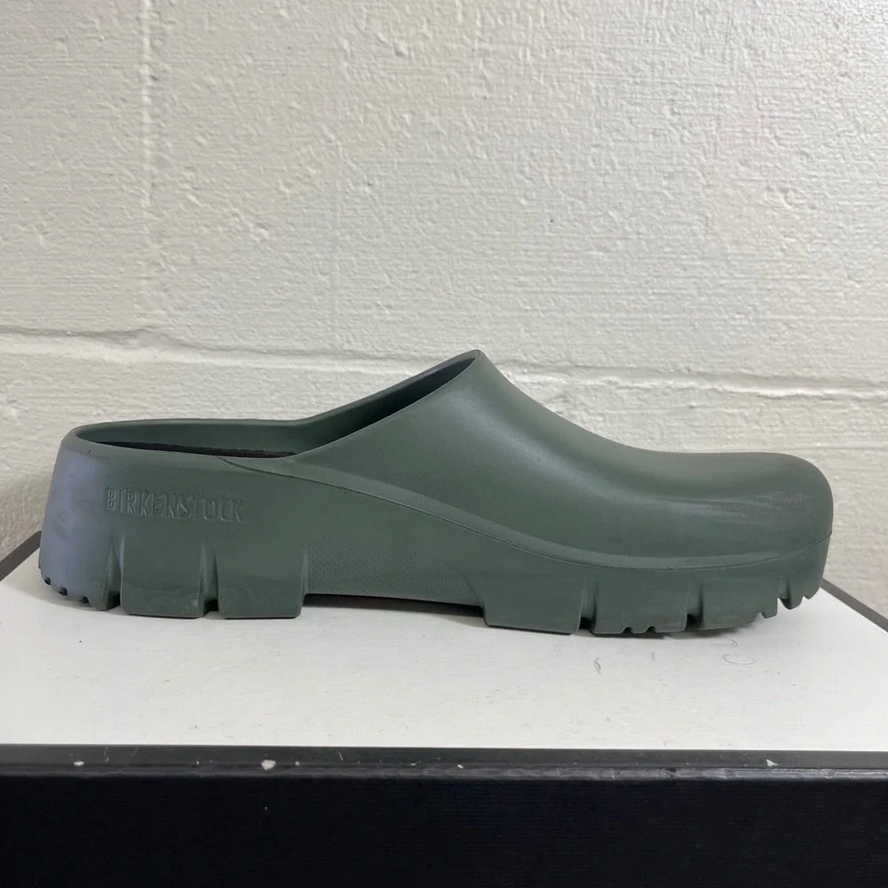 Birkenstock Super Birki 2.0 Green Polyurethane Clog Mule Slip On Men 44 EU/11 US